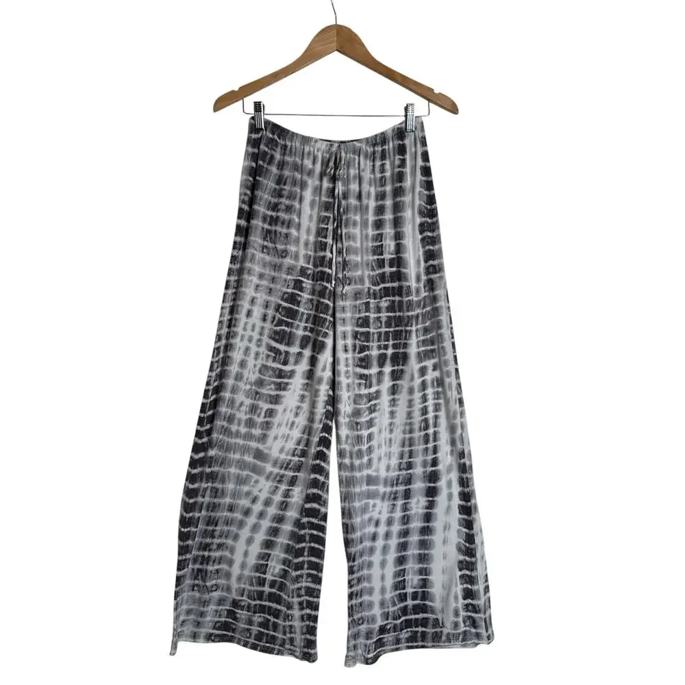 See You Monday Tie Dye Wide Leg Lounge Pants EUC - Picture 2 of 5